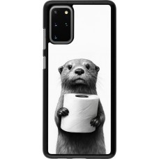 Samsung Galaxy S20+ Case Hülle - Otter Toilettenpapier