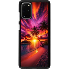 Samsung Galaxy S20+ Case Hülle - Malediven Abenddämmerung Glückseligkeit