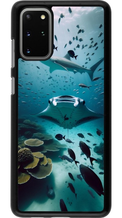 Samsung Galaxy S20+ Case Hülle - Manta Lagune Reinigung