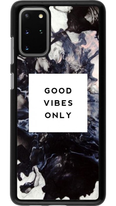 Coque Samsung Galaxy S20+ - Marble Good Vibes Only