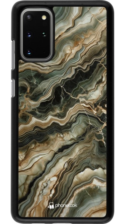 Samsung Galaxy S20+ Case Hülle - Oliv Marmor