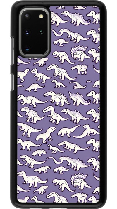 Samsung Galaxy S20+ Case Hülle - Mini-Dino-Muster violett