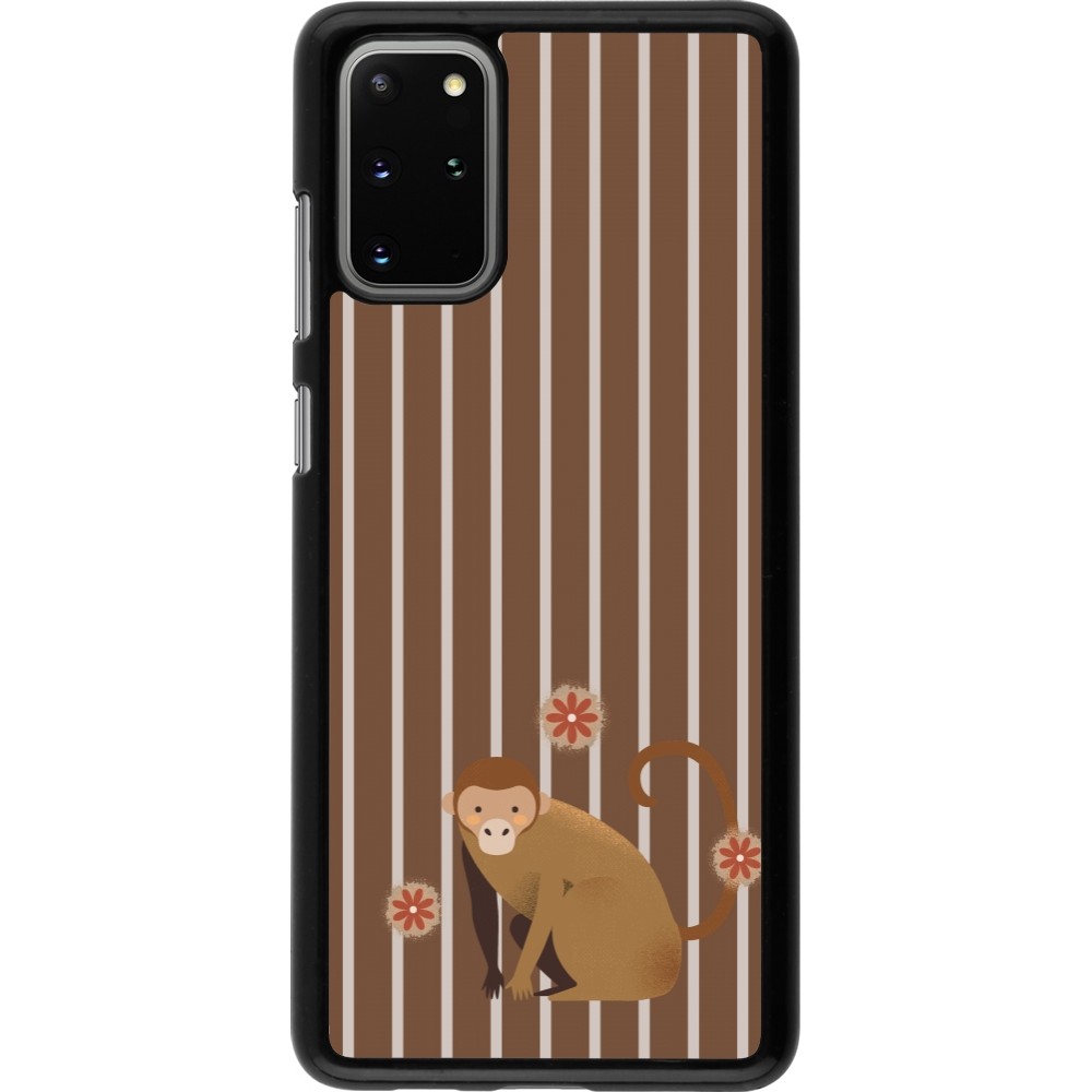 Coque Samsung Galaxy S20+ - Monkey with stripes
