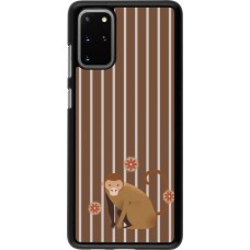 Coque Samsung Galaxy S20+ - Monkey with stripes