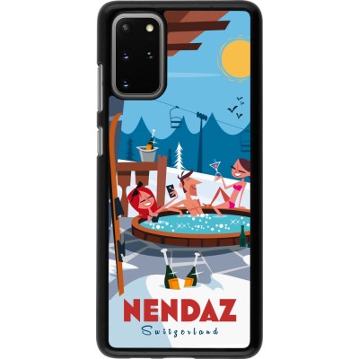 Samsung Galaxy S20+ Case Hülle - Nendaz Mountain Jacuzzi