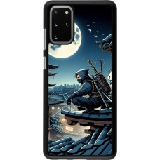 Samsung Galaxy S20+ Case Hülle - Ninja unter dem Mond