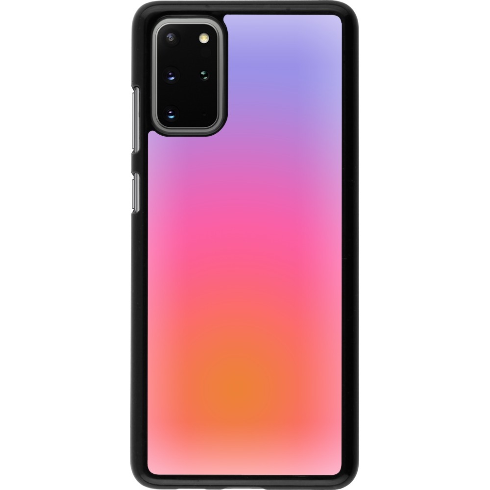 Samsung Galaxy S20+ Case Hülle - Orange Pink Blue Gradient