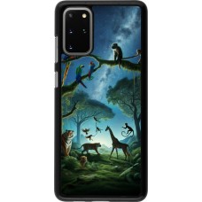 Samsung Galaxy S20+ Case Hülle - Paradies der exotischen Tiere