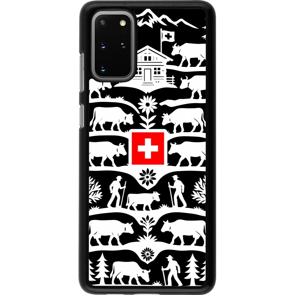 Coque Samsung Galaxy S20+ - Poya Suisse 3 noir