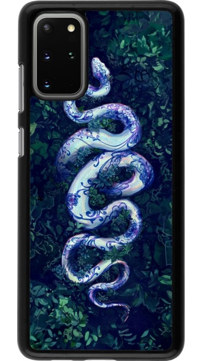 Samsung Galaxy S20+ Case Hülle - Snake Blue Anaconda