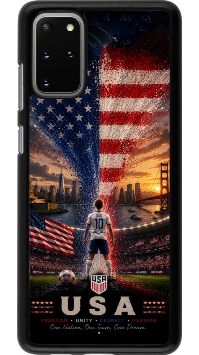 Samsung Galaxy S20+ Case Hülle - Fussball Vereinigten Staaten splash 2026