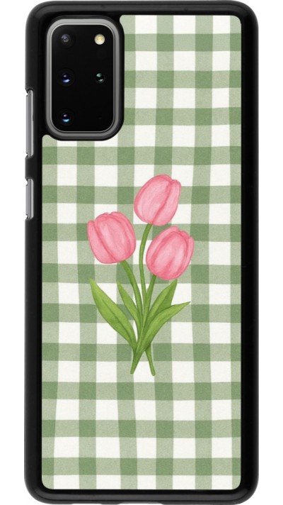 Samsung Galaxy S20+ Case Hülle - Green vichy tulips Spring 2026