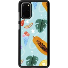 Samsung Galaxy S20+ Case Hülle - Summer 2025 Pattern papaya