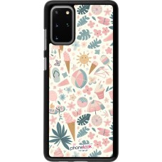 Samsung Galaxy S20+ Case Hülle - Sommer Pink Muster