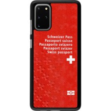 Hülle Samsung Galaxy S20+ - Swiss Passport