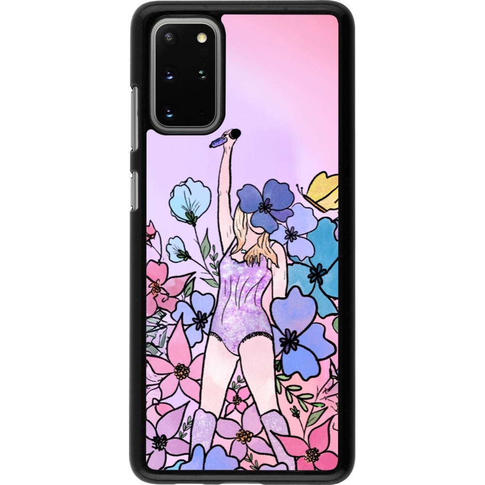 Coque Samsung Galaxy S20+ - Taylor Swift Sketch - Pink