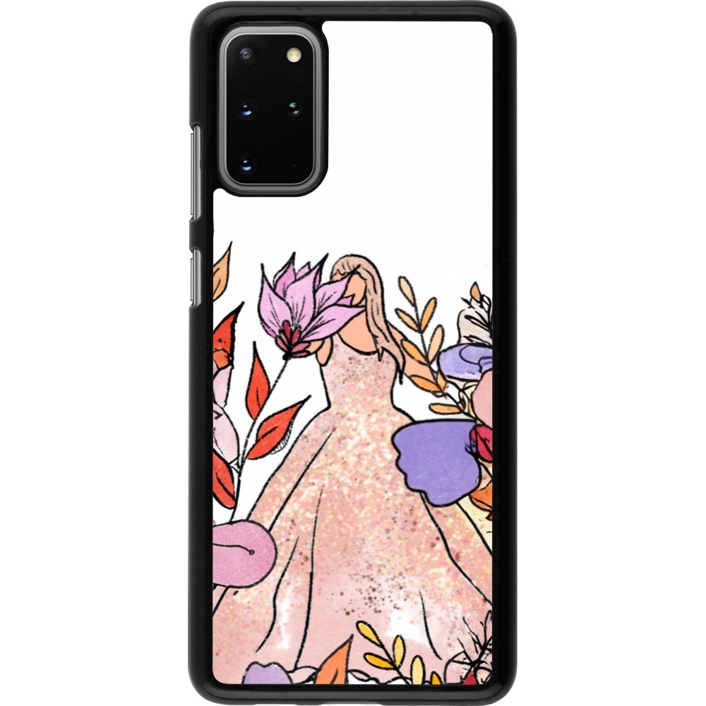 Coque Samsung Galaxy S20+ - Taylor Swift Sketch - White