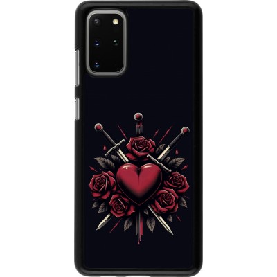 Samsung Galaxy S20+ Case Hülle - Valentine 2024 gothic love