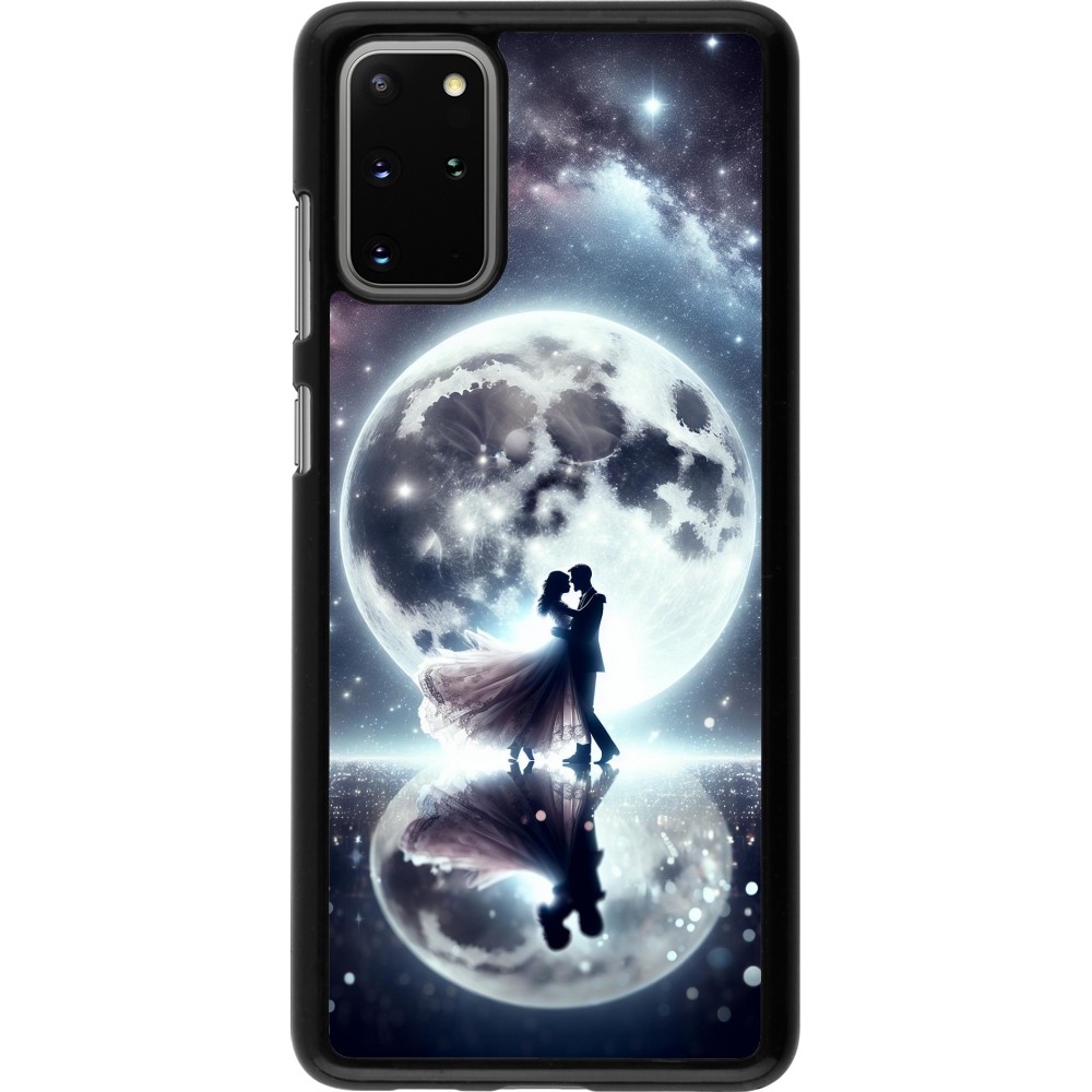 Samsung Galaxy S20+ Case Hülle - Valentin 2024 Liebe unter dem Mond