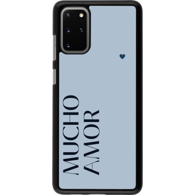 Samsung Galaxy S20+ Case Hülle - Valentine 2024 mucho amor azul