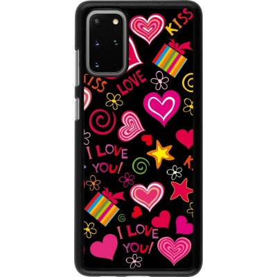 Samsung Galaxy S20+ Case Hülle - Valentine 2023 love symbols