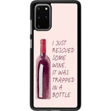 Samsung Galaxy S20+ Case Hülle - I just rescued some wine