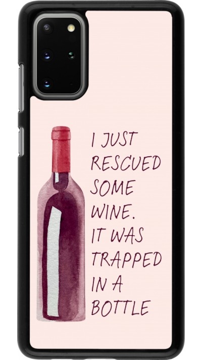 Samsung Galaxy S20+ Case Hülle - I just rescued some wine