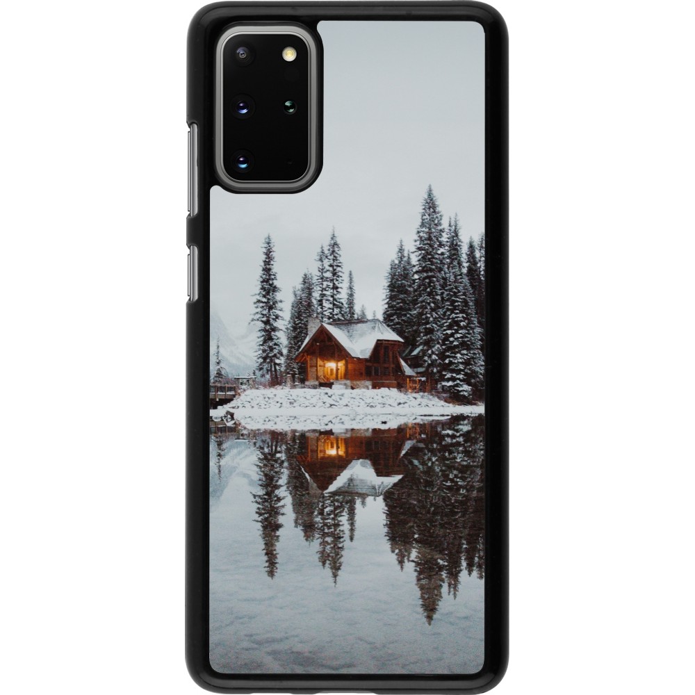 Coque Samsung Galaxy S20+ - Winter 25 Winter house forest afternoon