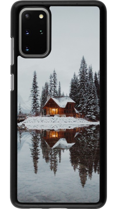 Coque Samsung Galaxy S20+ - Winter 25 Winter house forest afternoon