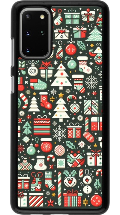 Samsung Galaxy S20+ Case Hülle - Weihnachten 2023 Flachmuster