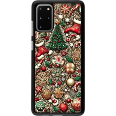 Samsung Galaxy S20+ Case Hülle - Weihnachten 2023 Mikromuster