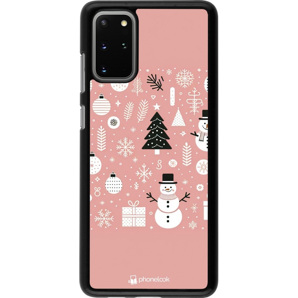 Samsung Galaxy S20+ Case Hülle - Weihnachten 2024 Rose Schneemann Weihnachten