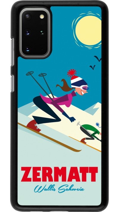 Coque Samsung Galaxy S20+ - Zermatt Ski Downhill