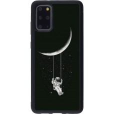 Coque Samsung Galaxy S20+ - Silicone rigide noir Astro balançoire