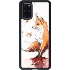Coque Samsung Galaxy S20+ - Silicone rigide noir Autumn 21 Fox
