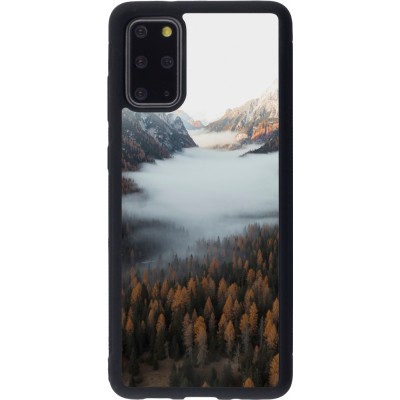 Coque Samsung Galaxy S20+ - Silicone rigide noir Autumn 22 forest lanscape