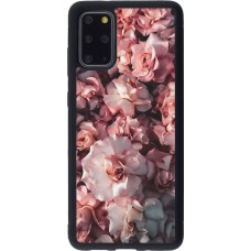 Coque Samsung Galaxy S20+ - Silicone rigide noir Beautiful Roses