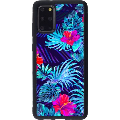 Coque Samsung Galaxy S20+ - Silicone rigide noir Blue Forest