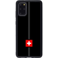 Samsung Galaxy S20+ Case Hülle - Silikon schwarz Kanton CH schwarz