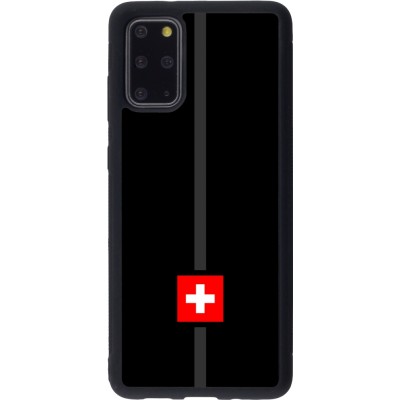 Samsung Galaxy S20+ Case Hülle - Silikon schwarz Kanton CH schwarz