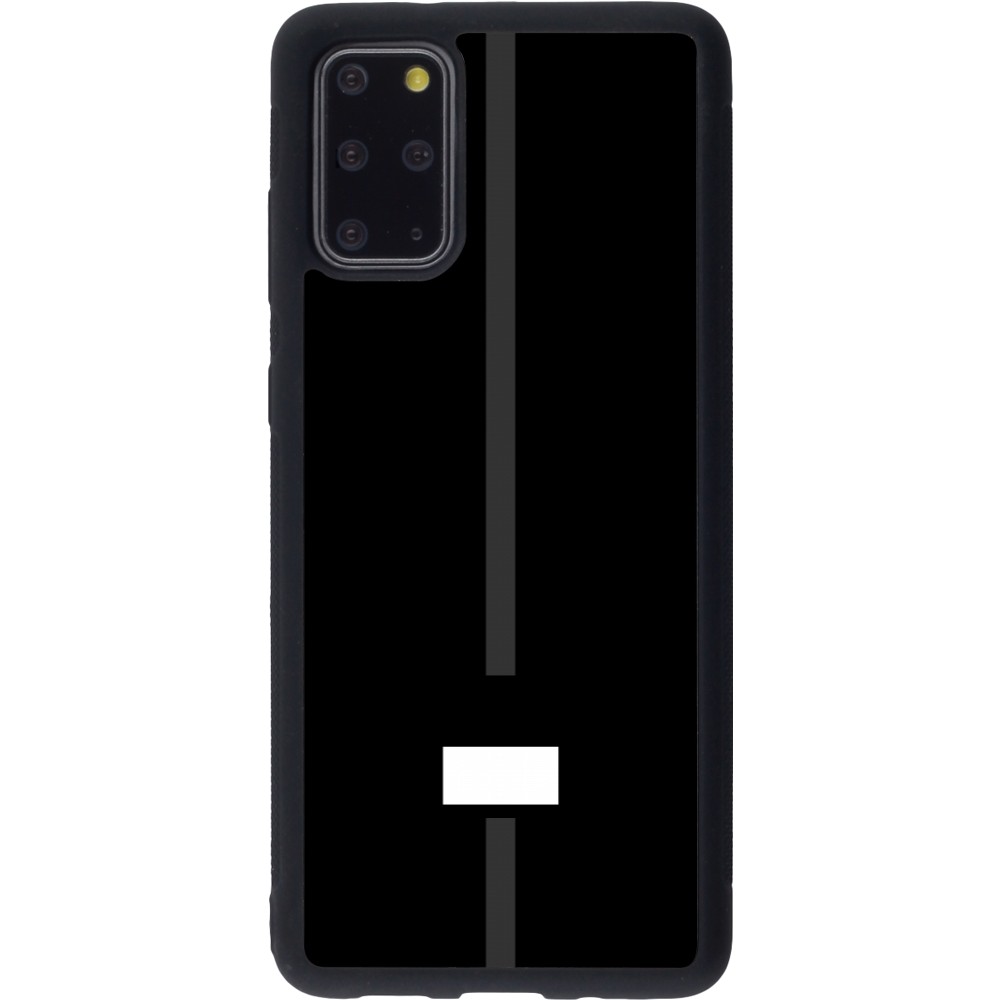 Coque Samsung Galaxy S20+ - Silicone rigide noir Canton FR noir