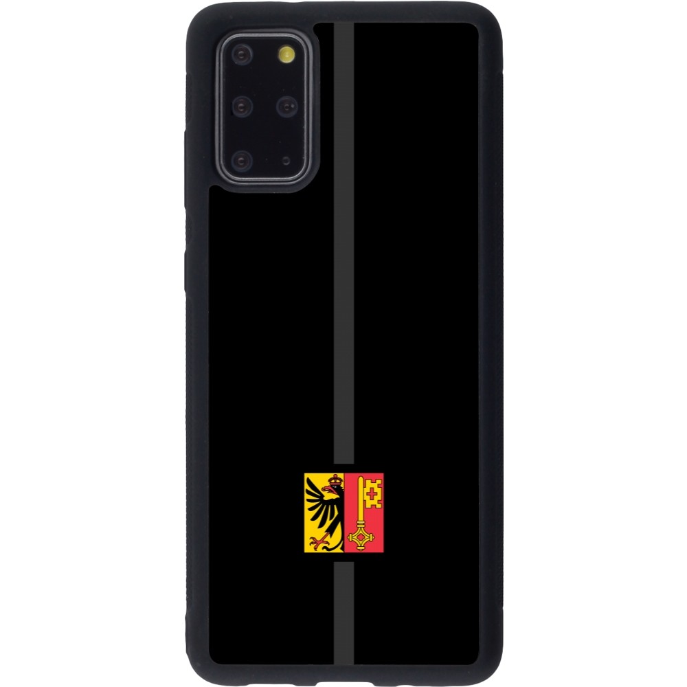 Samsung Galaxy S20+ Case Hülle - Silikon schwarz Kanton GE schwarz