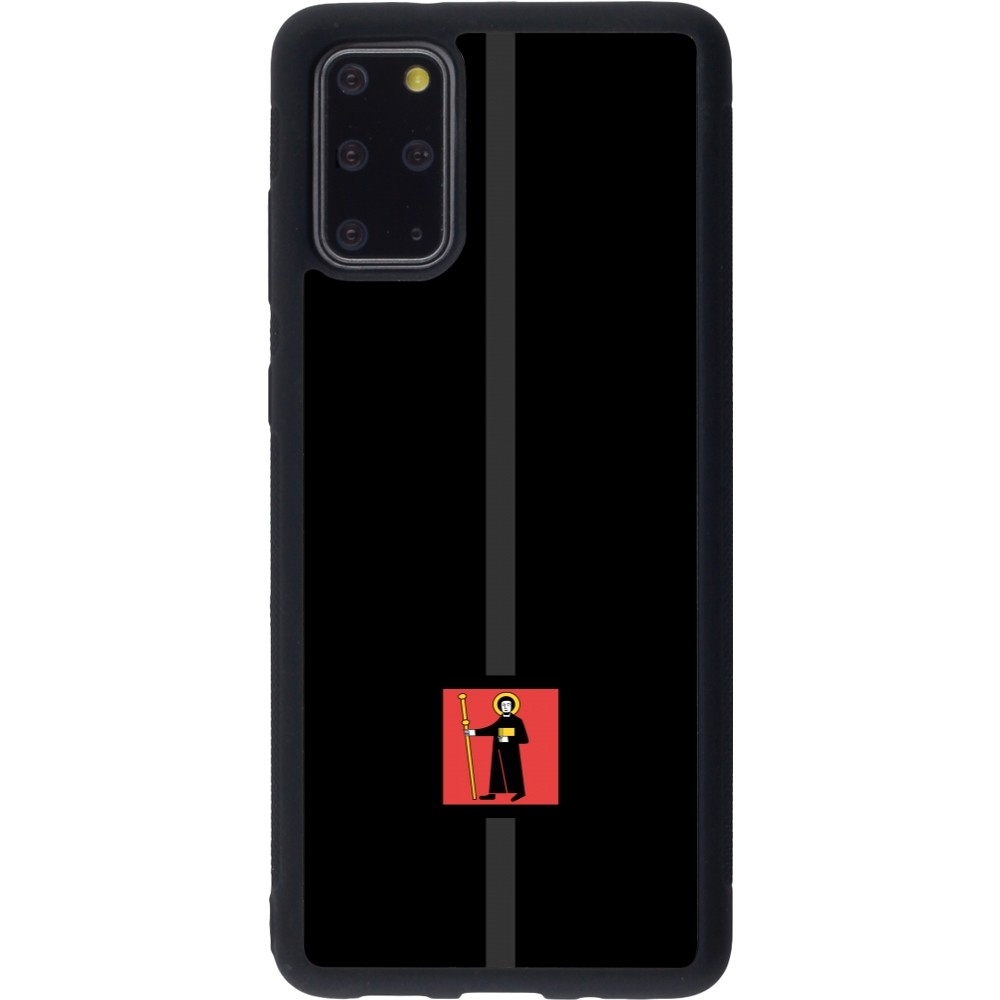 Coque Samsung Galaxy S20+ - Silicone rigide noir Canton GL noir