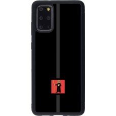 Coque Samsung Galaxy S20+ - Silicone rigide noir Canton GL noir