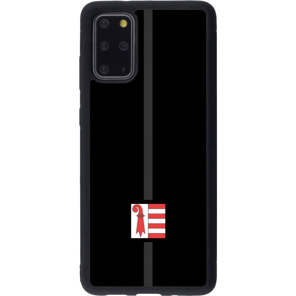 Samsung Galaxy S20+ Case Hülle - Silikon schwarz Kanton JU schwarz