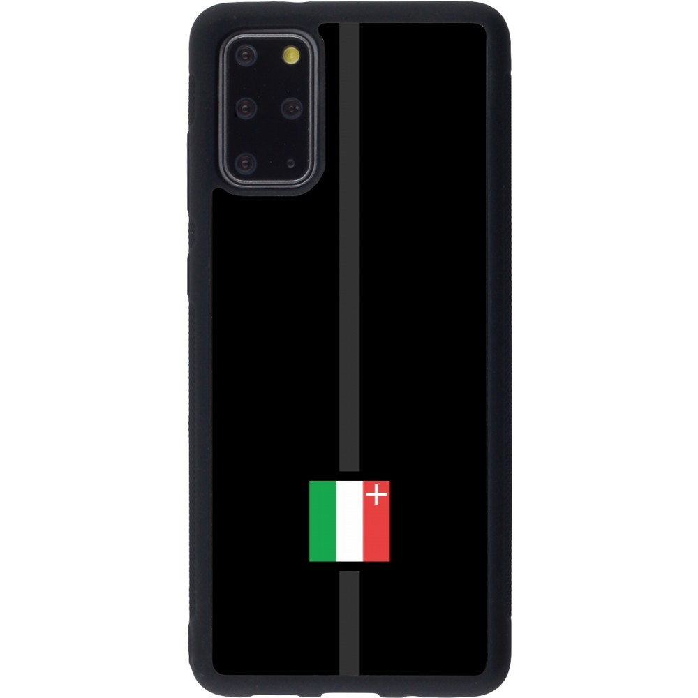 Coque Samsung Galaxy S20+ - Silicone rigide noir Canton NE noir