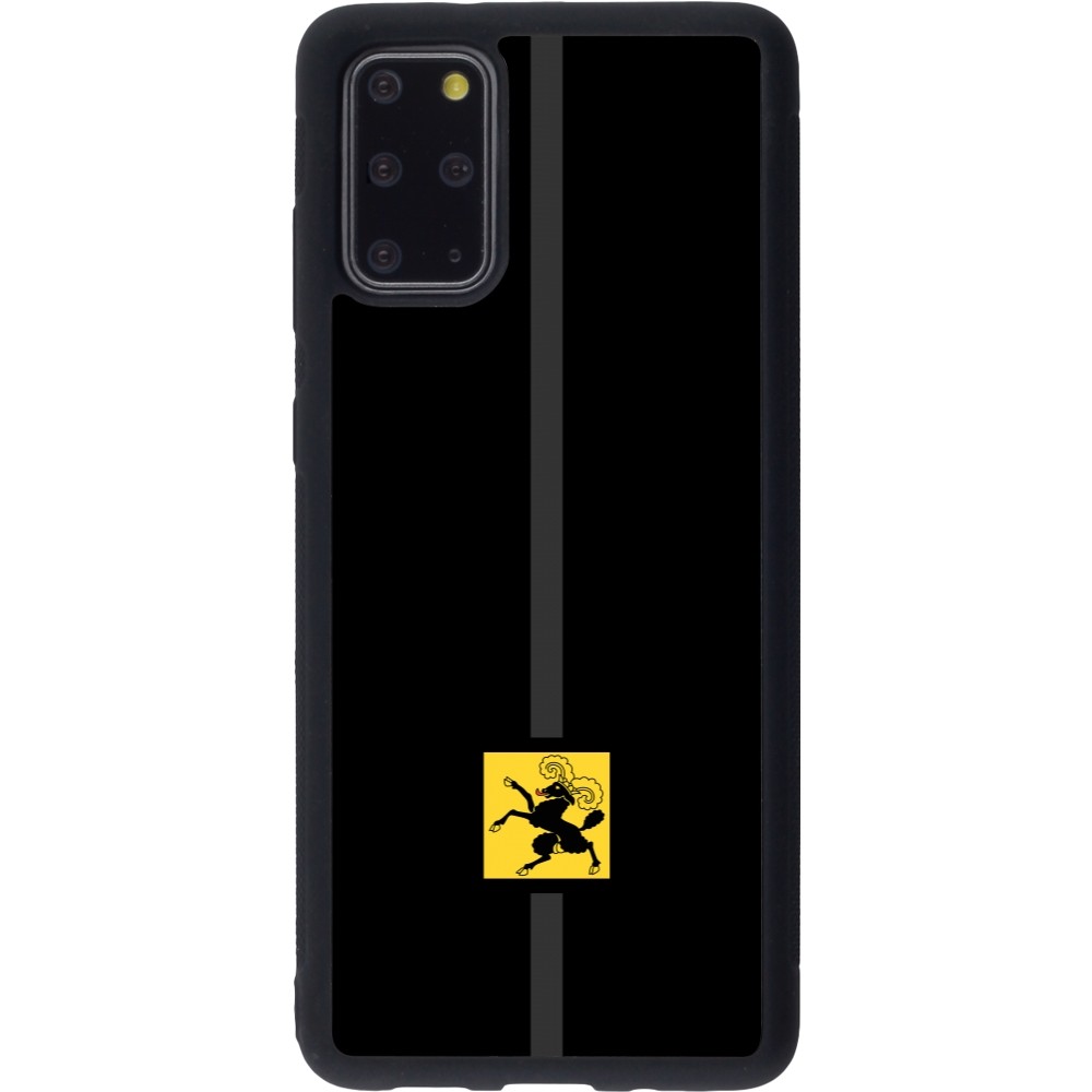Samsung Galaxy S20+ Case Hülle - Silikon schwarz Kanton SH schwarz