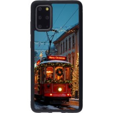 Samsung Galaxy S20+ Case Hülle - Silikon schwarz Christmas 25 Xmas Train