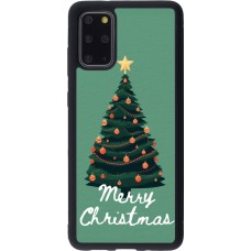 Samsung Galaxy S20+ Case Hülle - Silikon schwarz Christmas 25 Xmas Tree