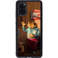 Samsung Galaxy S20+ Case Hülle - Silikon schwarz Dancing frog DTMF